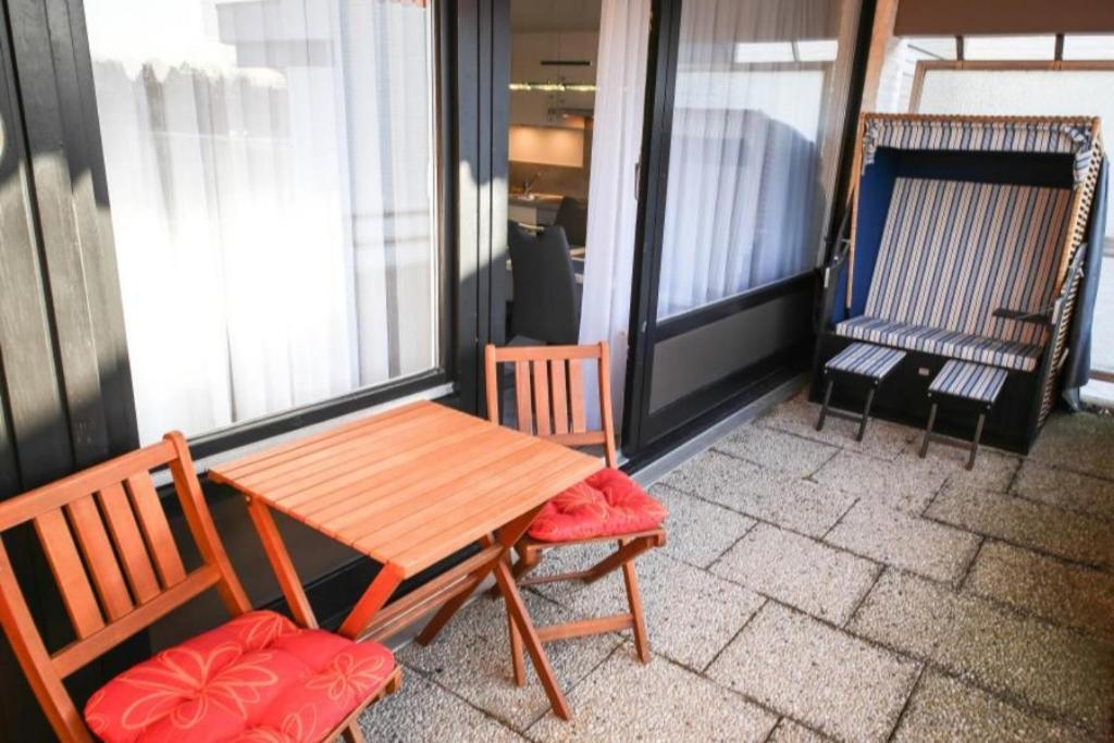 Ferienwohnung Bodo'S Strandkorb Любек Экстерьер фото
